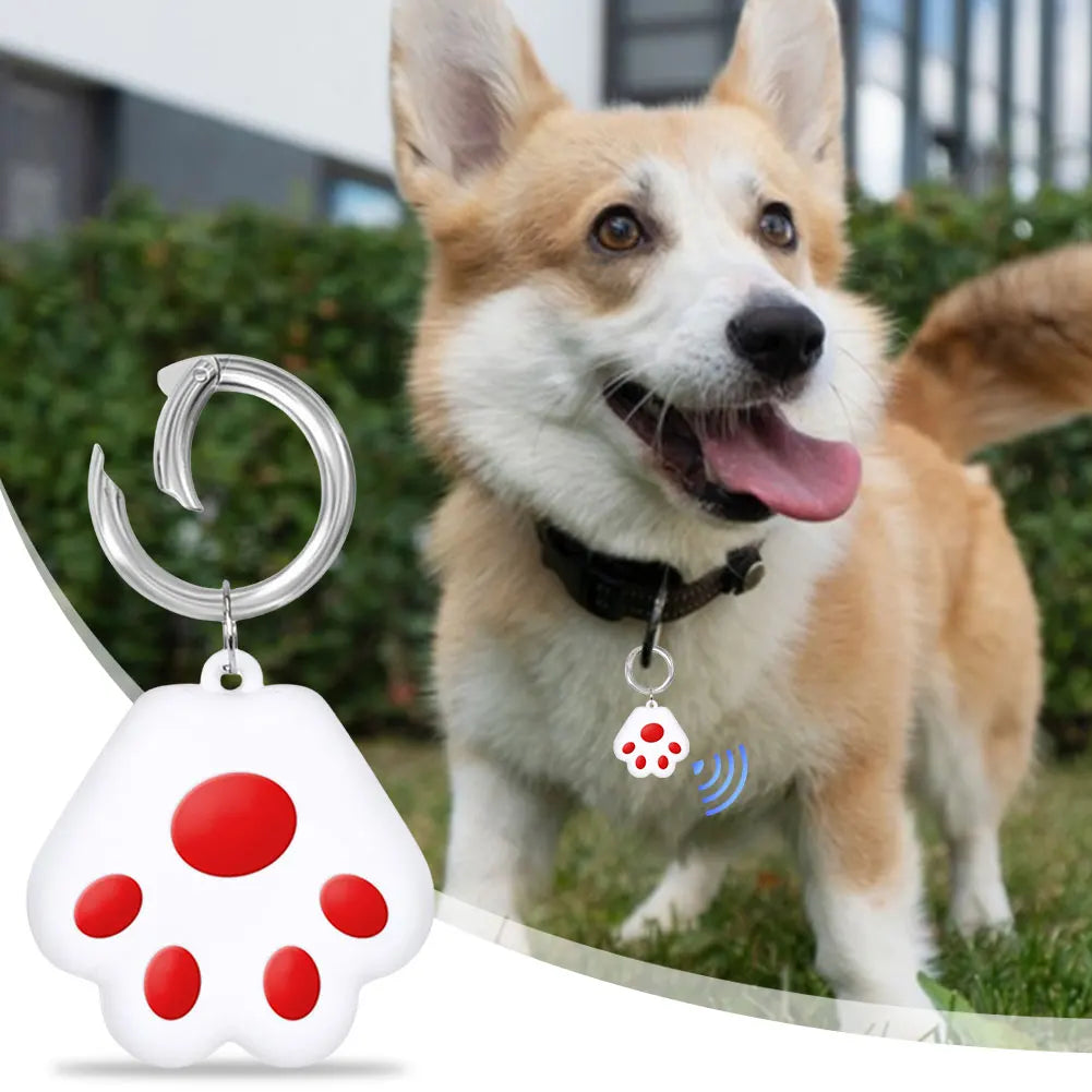 2-1PCS Anti-Lost Smart Tag Mini GPS Tracker for Pets Collars & Personal Items with CR2032 Battery & Global Location Tracking