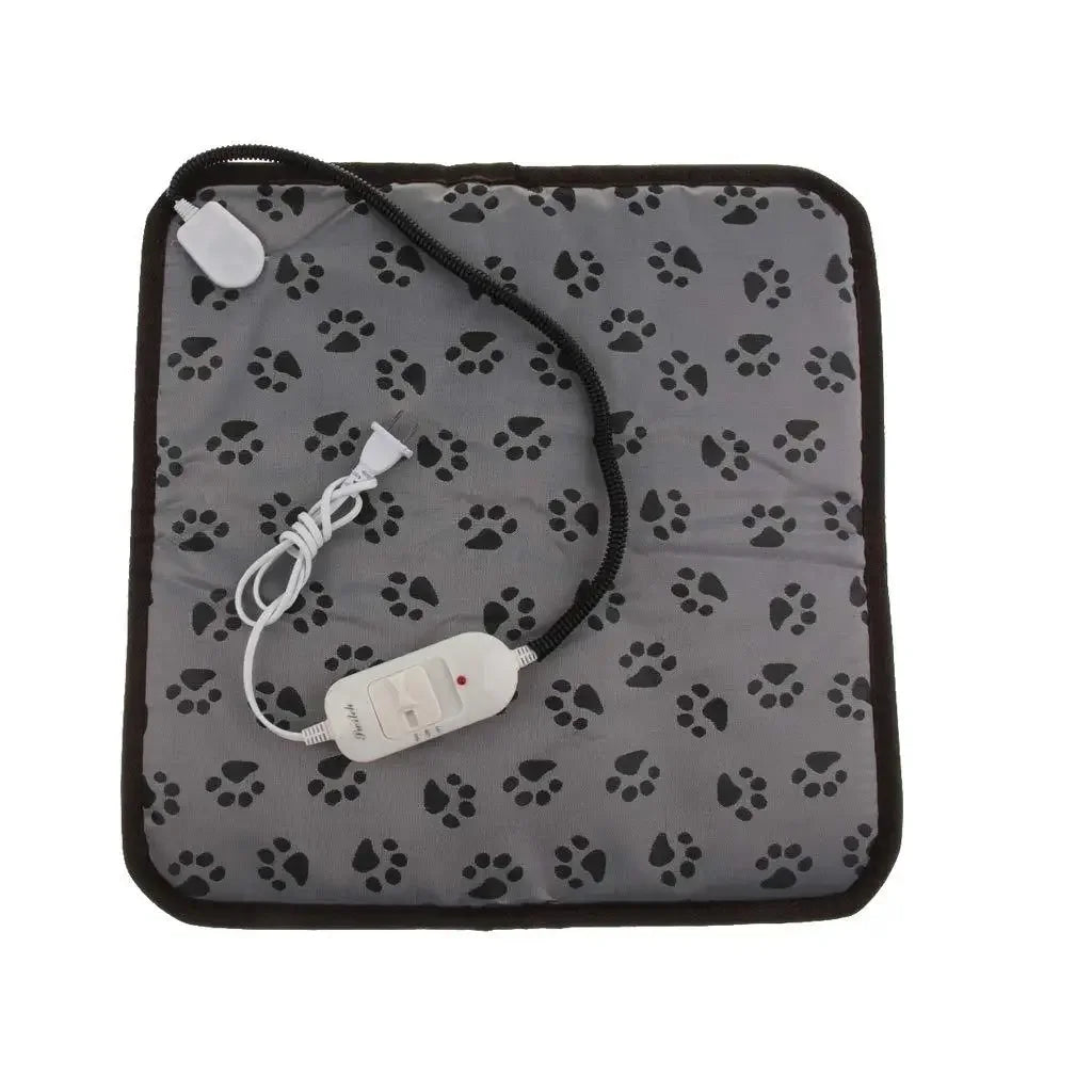 Dog Heated Mat Pet Temperature Adjustable Dog Heating Pad Waterproof Electric Heating Pad Timer Dog Sleeping Supply Waterproof