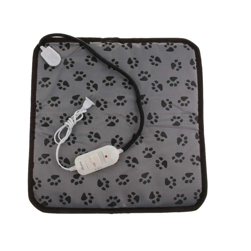 Dog Heated Mat Pet Temperature Adjustable Dog Heating Pad Waterproof Electric Heating Pad Timer Dog Sleeping Supply Waterproof