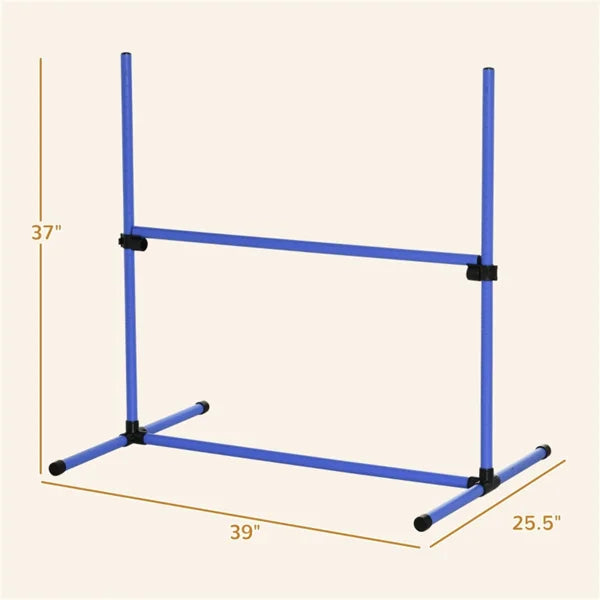 Dog Agility Dogs Fences Set  dog play fence dogs stuff pets puppy fences puppy supplies dog supply baby gate playpen out door