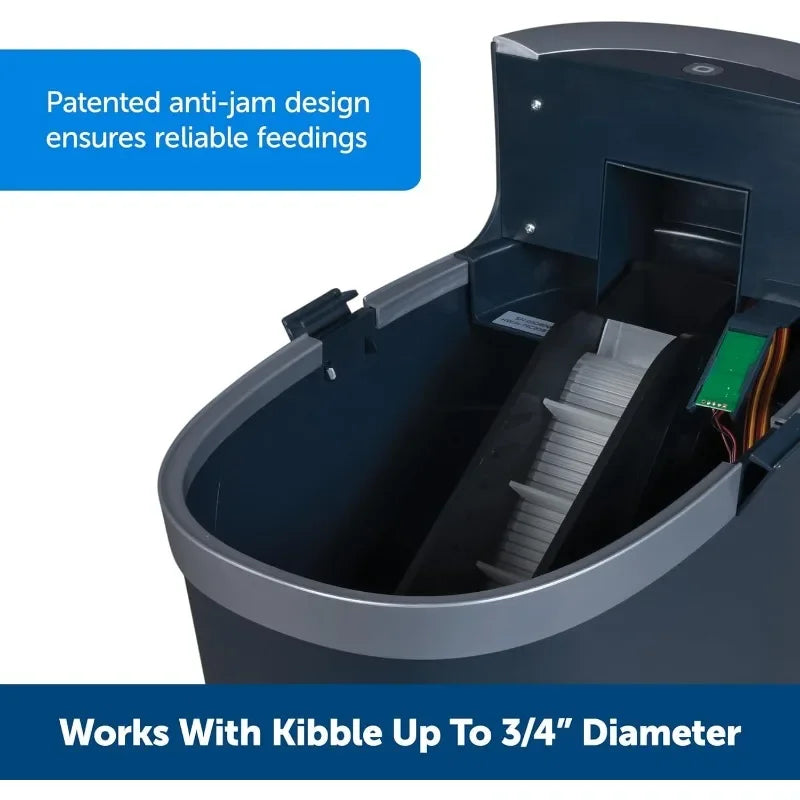 PetSafe Smart Feed  Electronic Pet Feeder for Cats & Dogs  6L/24 Cup Capacity - Programmable Mealtimes  Alexa, Apple  Android