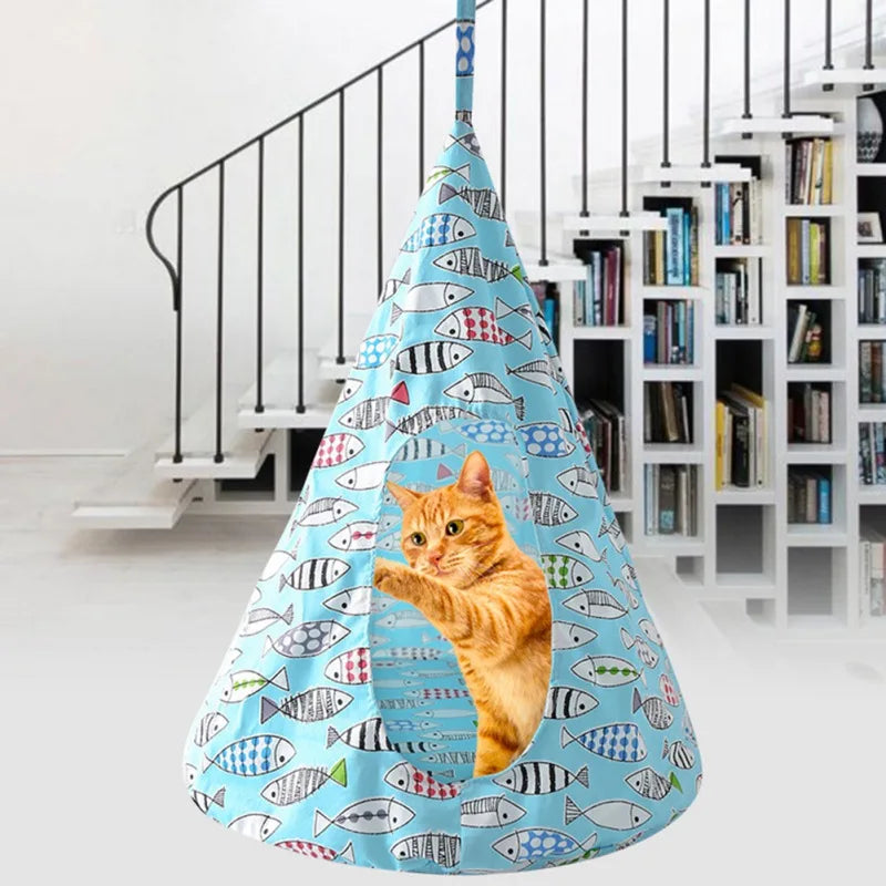 Hammock Cat Bed House Hammock Cat Window Cushion Basket Nesk Playing Cave Bed Hammock For Cat Kitten Accessories Pets Products