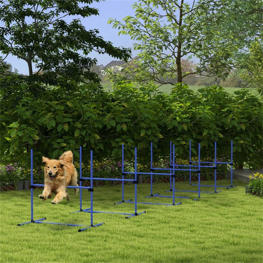 Dog Agility Dogs Fences Set  dog play fence dogs stuff pets puppy fences puppy supplies dog supply baby gate playpen out door