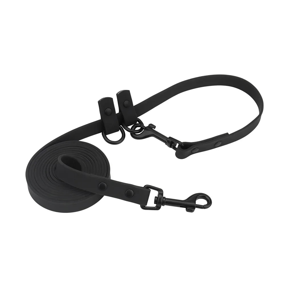 PVC Multifunctional Dog Leash Adjustable Pet Training Leads Double Puppy Leash For Small Large Dogs Rope