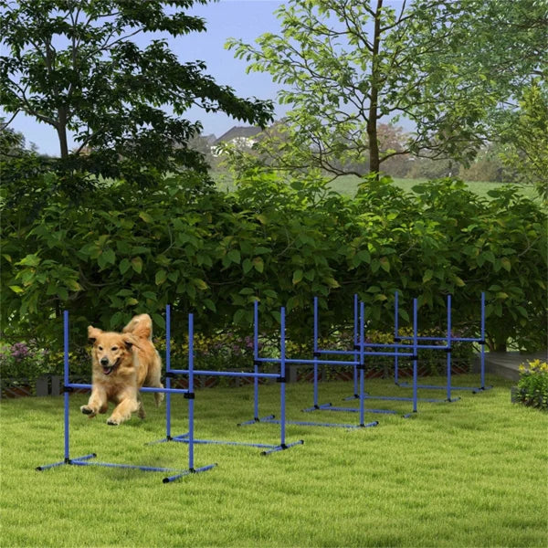 Dog Agility Dogs Fences Set  dog play fence dogs stuff pets puppy fences puppy supplies dog supply baby gate playpen out door