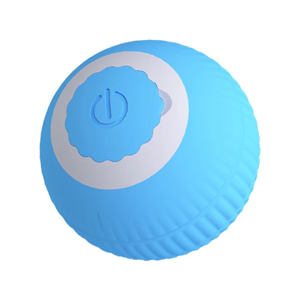 Electric Cat Ball Toys USB Rechargeable Smart Interactive Cat Toy for Cats Training Self-moving Kitten Toys for Indoor Playing