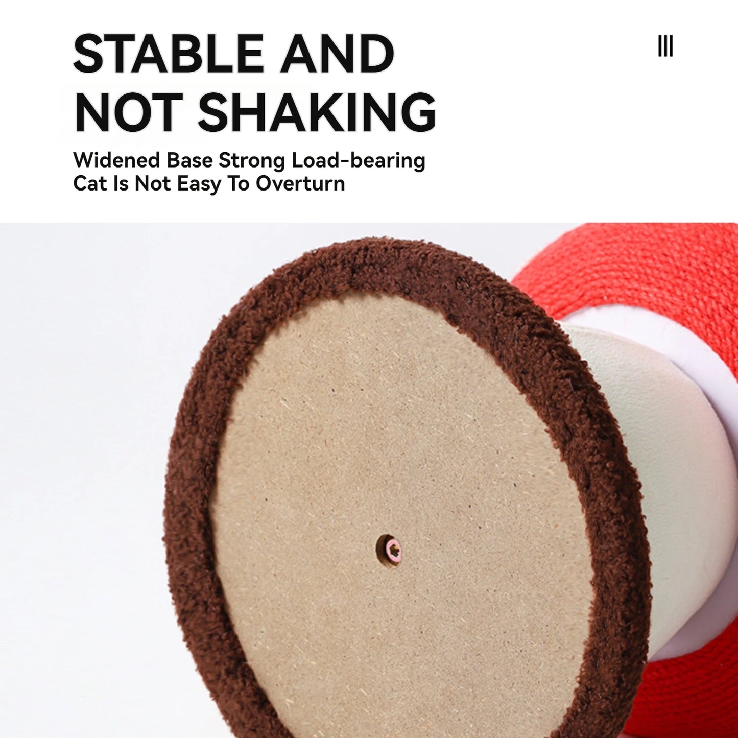 Mushroom Cat Scratcher Post, Mushroom Cat Tree & Cat Toys, Scratching Posts for Indoor Cats for Kittens Or Smaller Cat Cat
