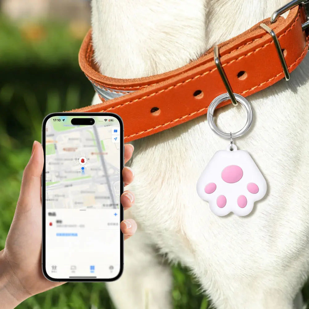 2-1PCS Anti-Lost Smart Tag Mini GPS Tracker for Pets Collars & Personal Items with CR2032 Battery & Global Location Tracking