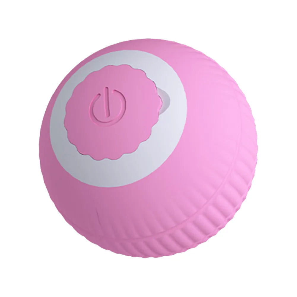 Electric Cat Ball Toys USB Rechargeable Smart Interactive Cat Toy for Cats Training Self-moving Kitten Toys for Indoor Playing