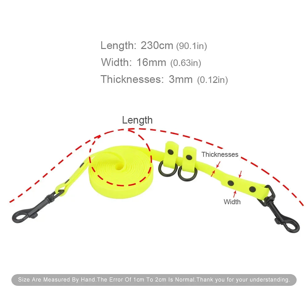 PVC Multifunctional Dog Leash Adjustable Pet Training Leads Double Puppy Leash For Small Large Dogs Rope