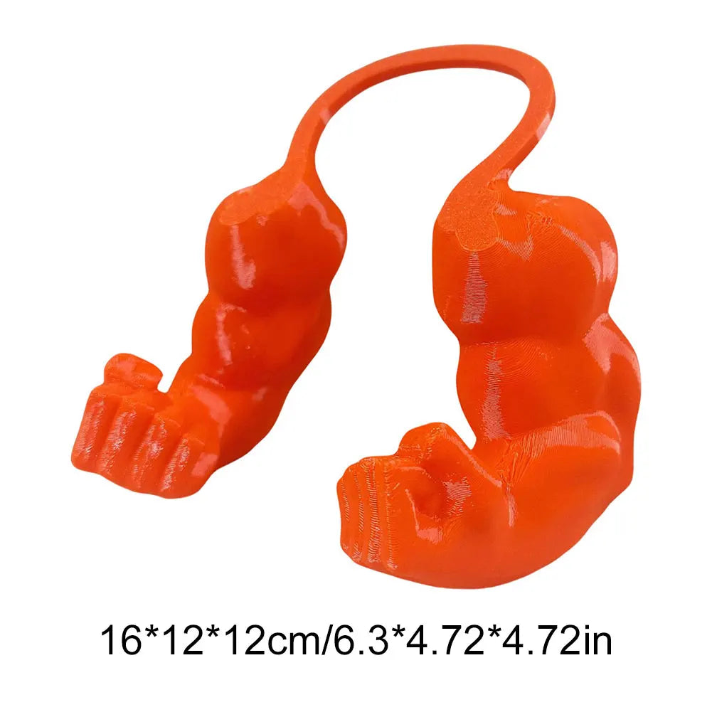 Cat Muscle Arms 3D Printed Giant Arm Pet Cosplay Costume Accessories Funny Cat Neck Hanging Muscle Arm Halloween Party Supplies
