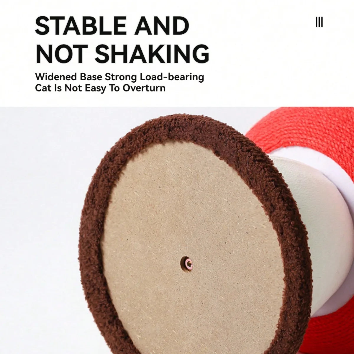 Mushroom Cat Scratcher Post, Mushroom Cat Tree & Cat Toys, Scratching Posts for Indoor Cats for Kittens Or Smaller Cat Cat