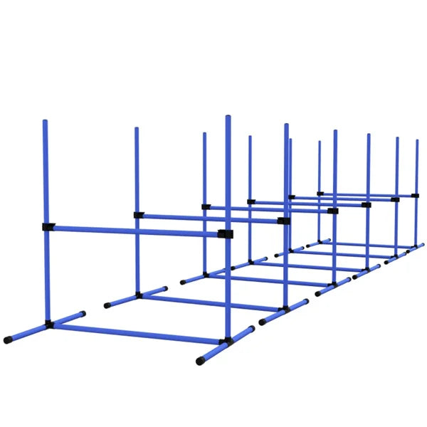 Dog Agility Dogs Fences Set  dog play fence dogs stuff pets puppy fences puppy supplies dog supply baby gate playpen out door