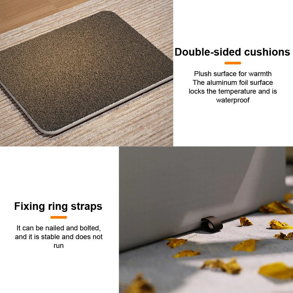 Cat Nest Waterproof Stray Cat House Winter Warm Cat House Weatherproof and Insulated Feral Cat House Cave for Winter Protection