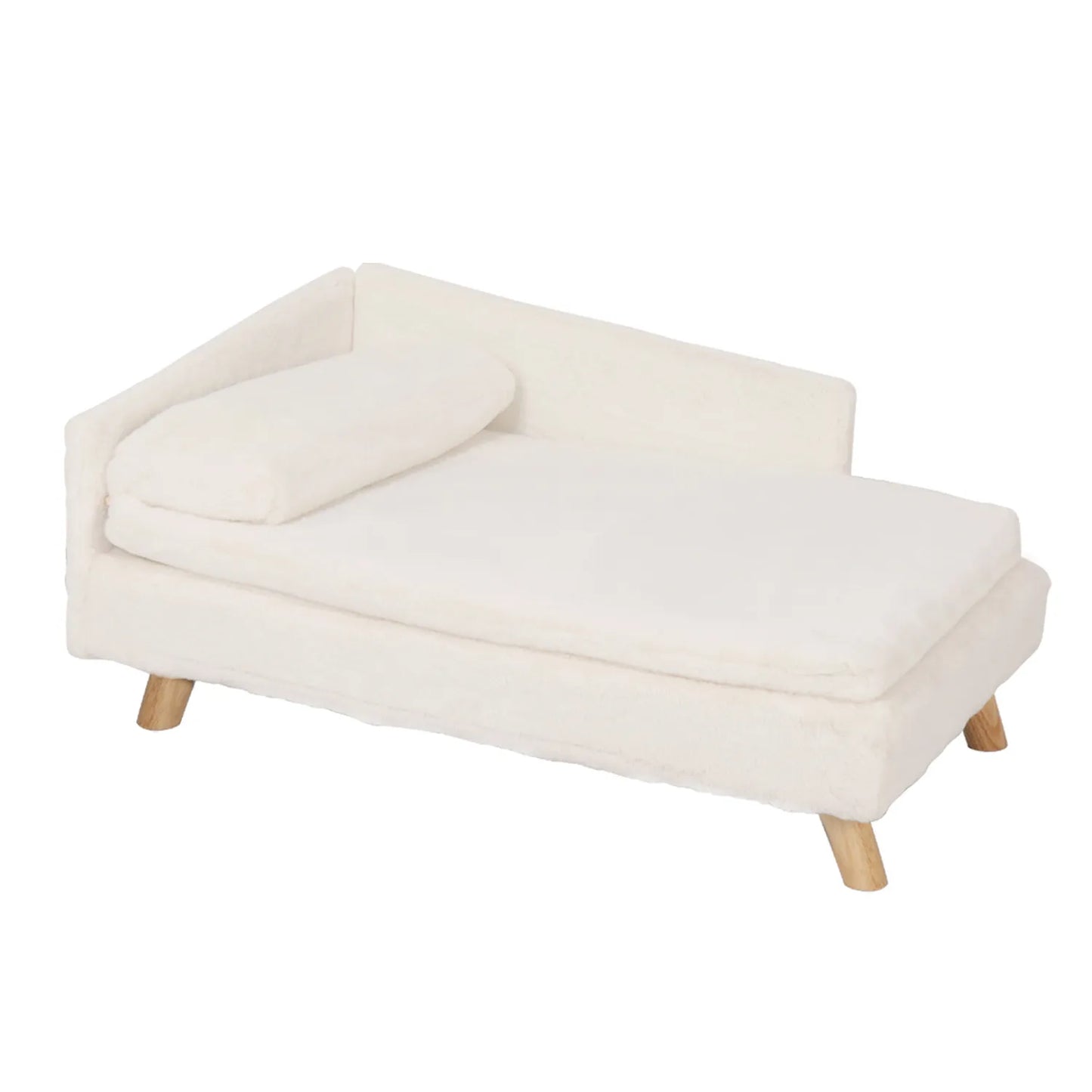 Waterproof Pet Sofa Dog Cat Bed Couch Raised Chair Lounger Plush Cover Cushion