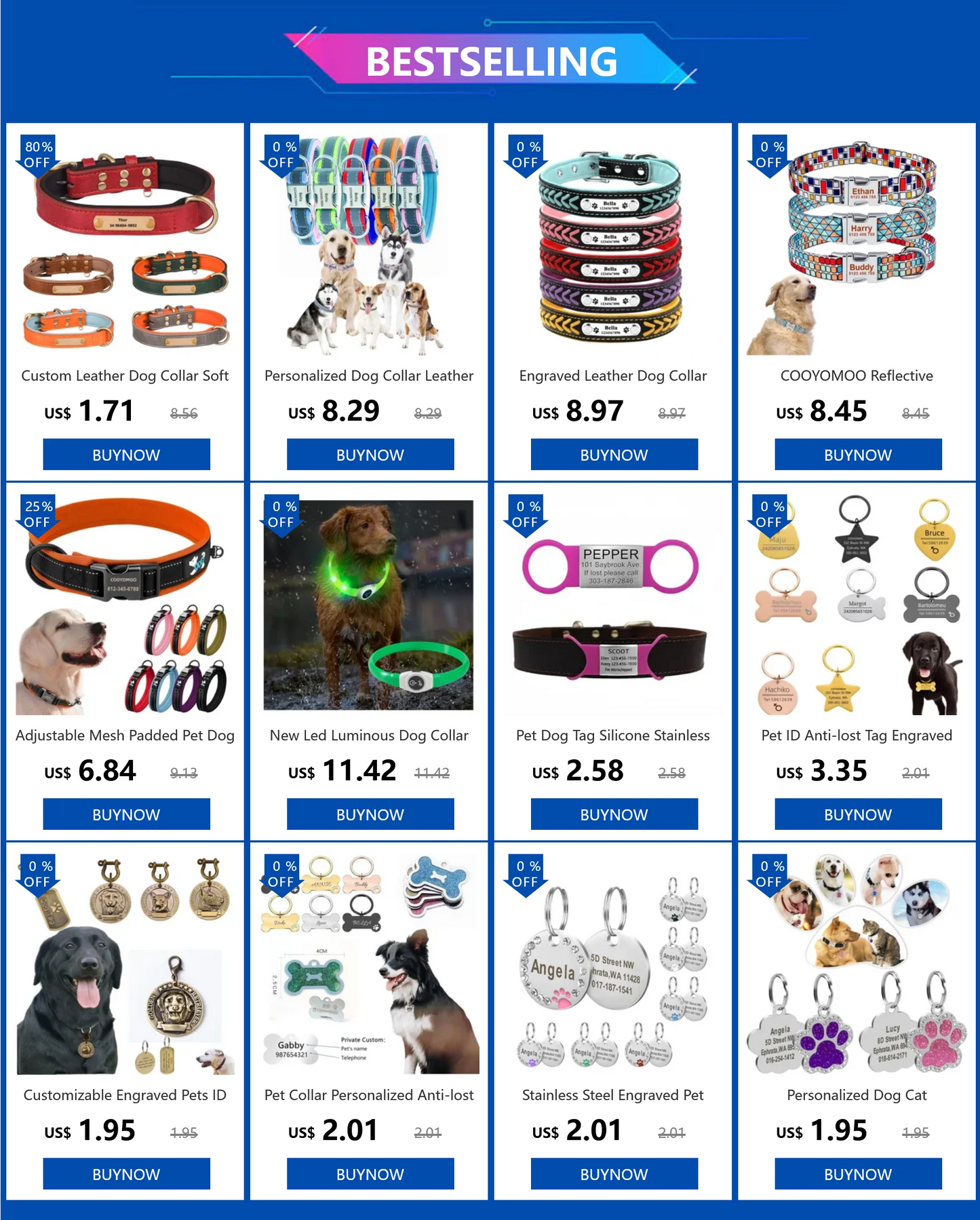 Durable Tactical Dog Collar and Leash Adjustable Military Pet Collar Leash Medium Large Dog German Shepherd Training Accessories